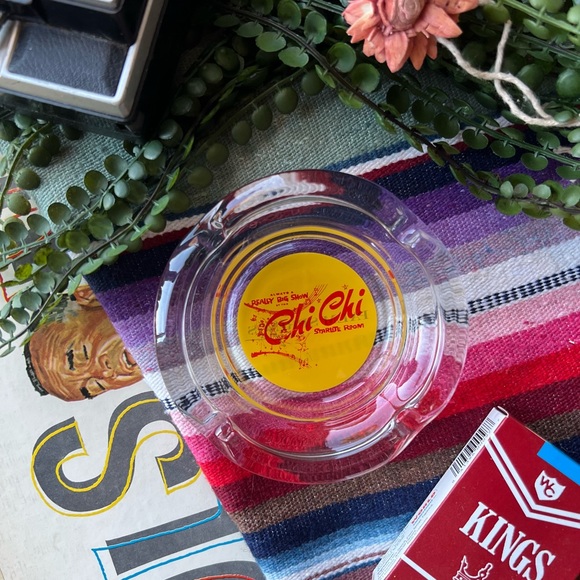 Palm Springs Life Other - Vintage Chi Chi Lounge Glass Ashtray
